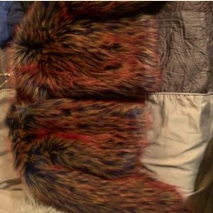 A medium half fur jacket. Never worn too big